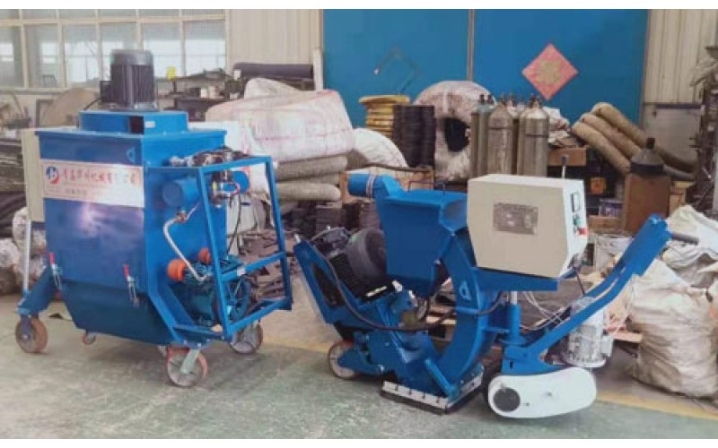 The road shot blasting machine can be widely used on various roads